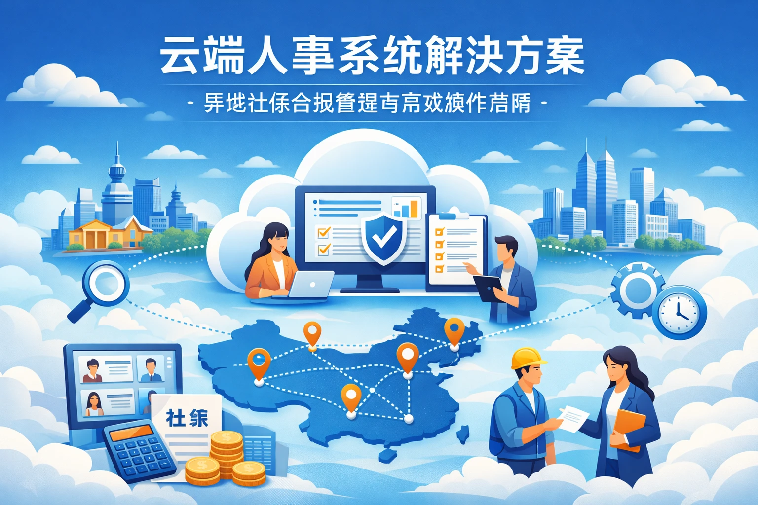 云端人事系统解决方案：异地社保合规管理与高效操作指南