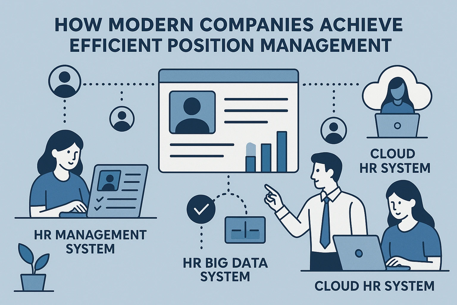 现代企业如何通过人力资源管理系统、人事大数据系统与云人事系统实现高效岗位管理