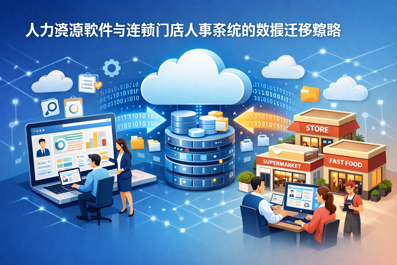 人力资源软件与连锁门店人事系统的数据迁移策略