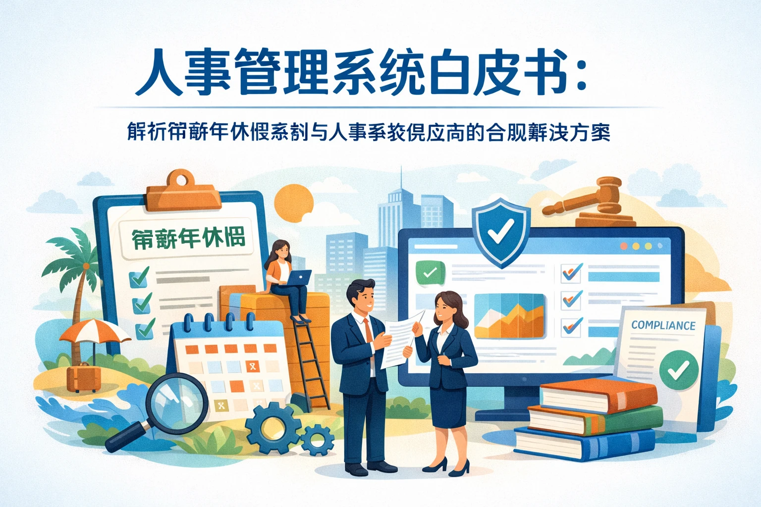 人事管理系统白皮书：解析带薪年休假条例与人事系统供应商的合规解决方案