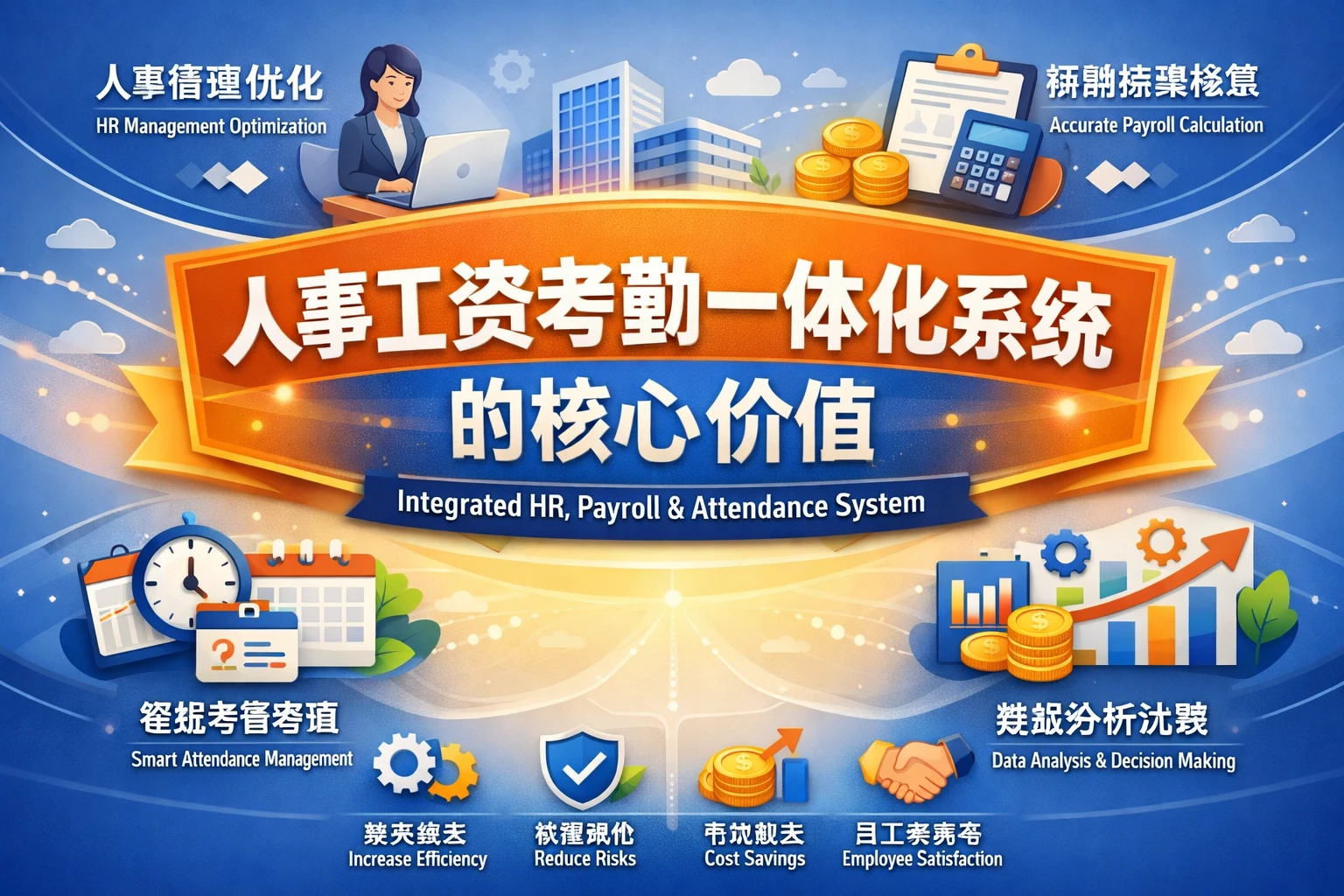 人事工资考勤一体化系统的核心价值