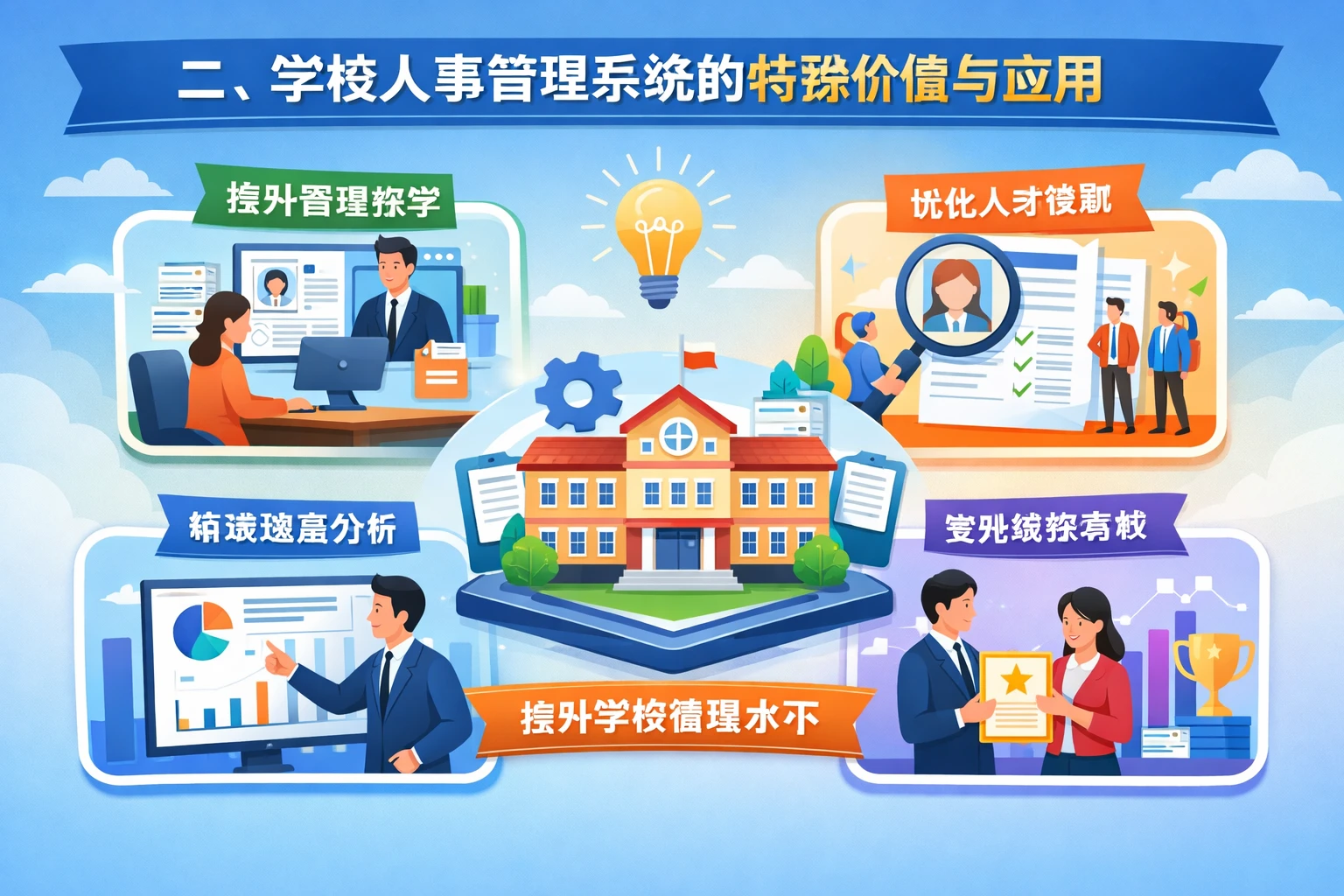 二、学校人事管理系统的特殊价值与应用