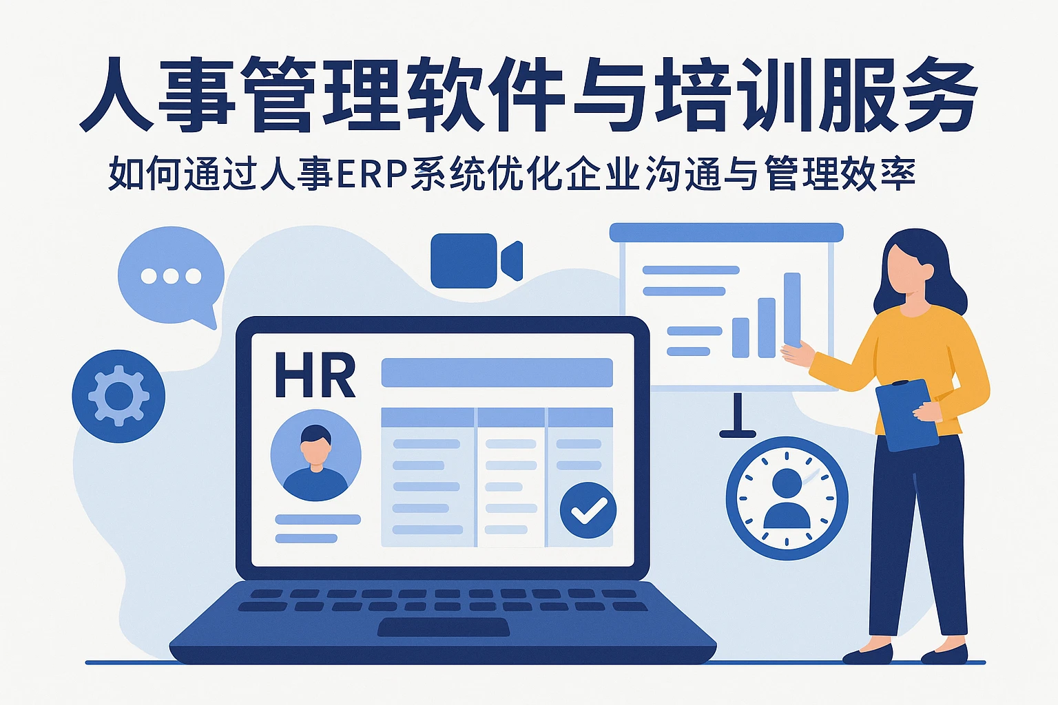 人事管理软件与培训服务：如何通过人事ERP系统优化企业沟通与管理效率