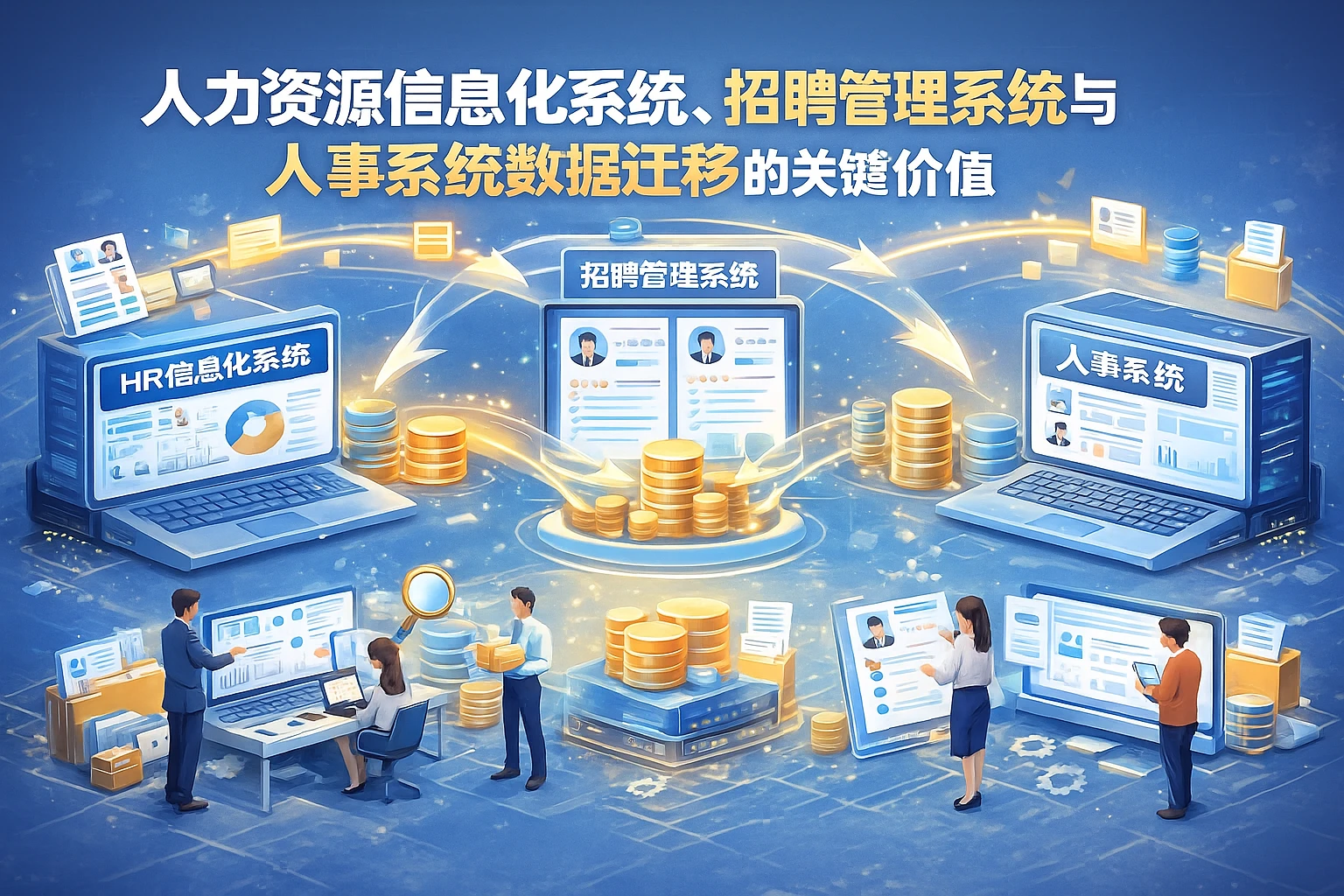 人力资源信息化系统、招聘管理系统与人事系统数据迁移的关键价值