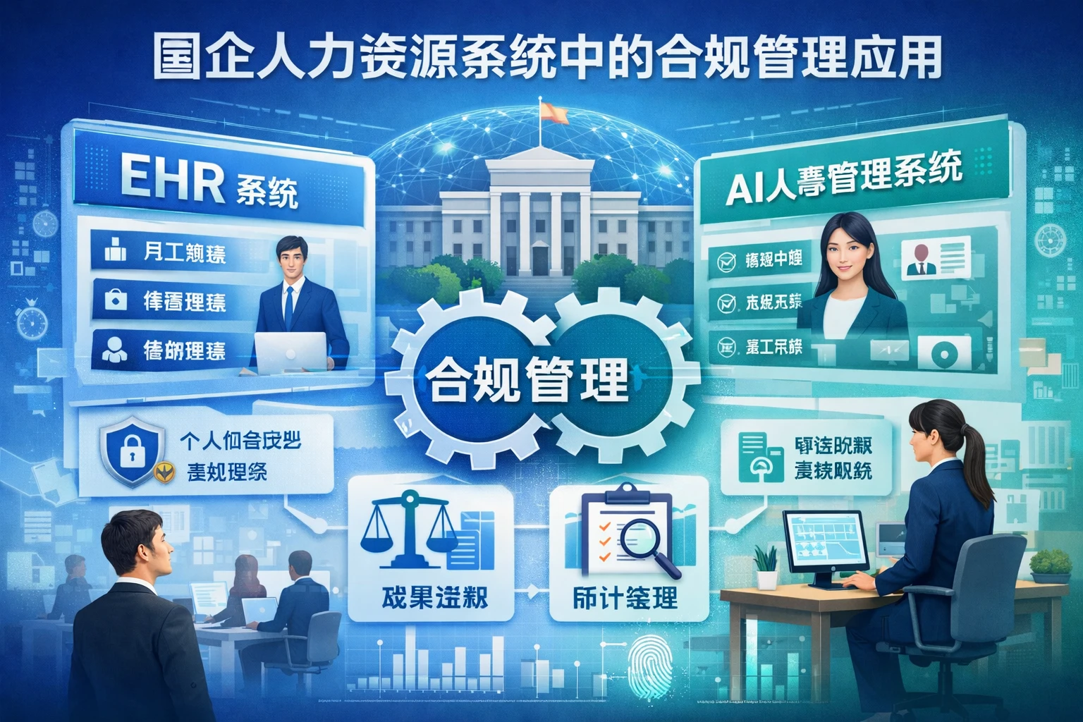 ehr系统与AI人事管理系统在国企人力资源系统中的合规管理应用