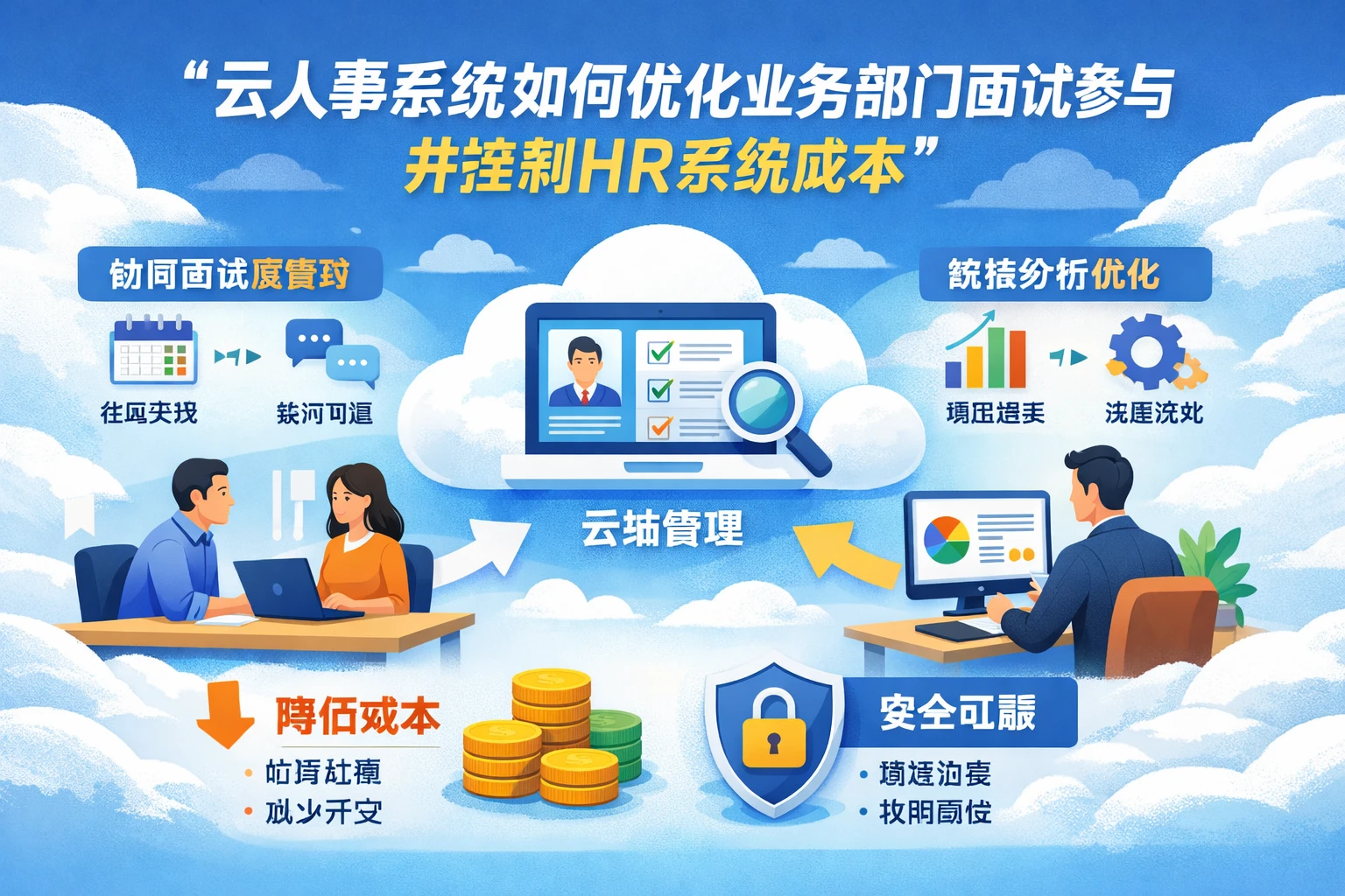 云人事系统如何优化业务部门面试参与并控制HR系统成本