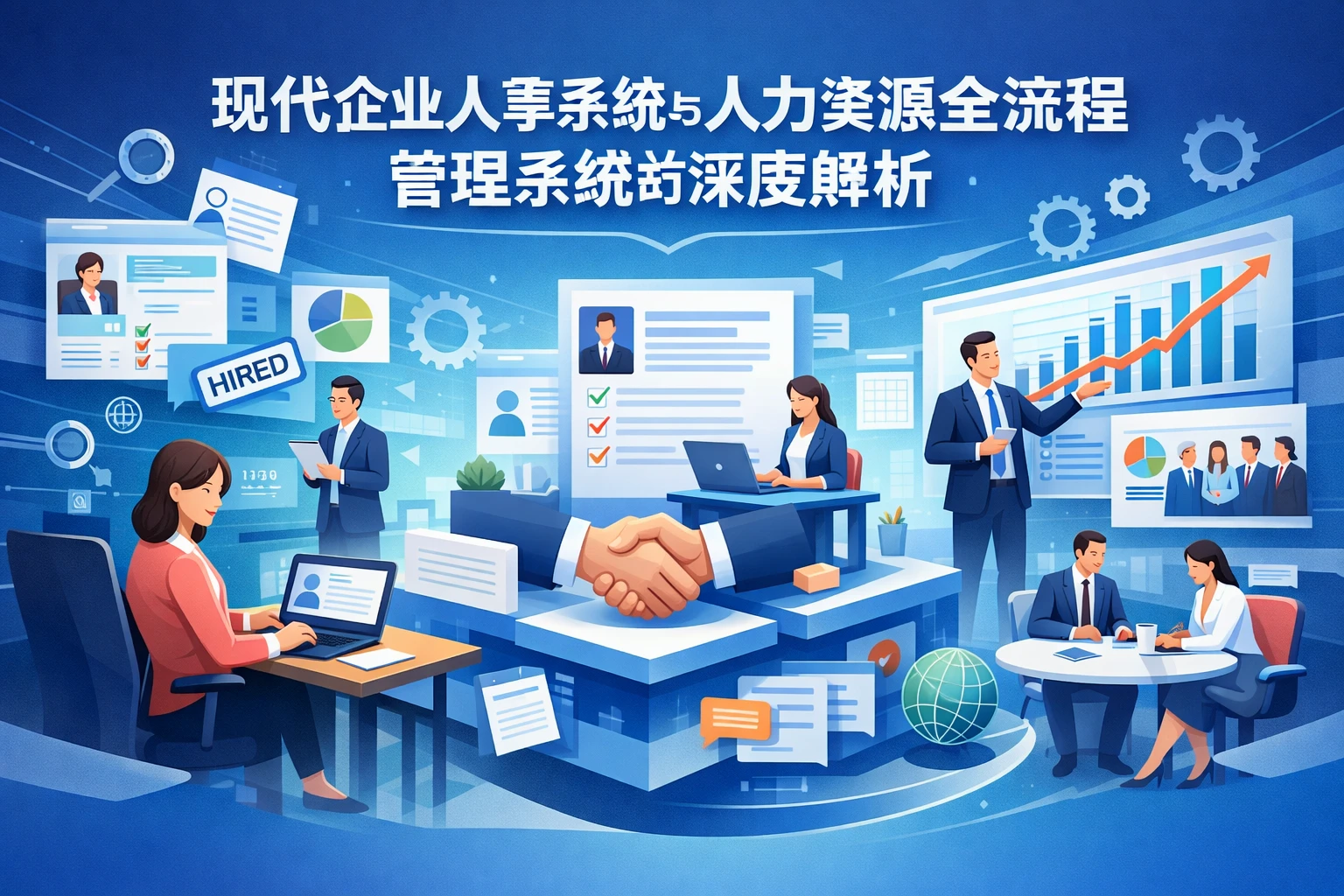 现代企业人事系统与人力资源全流程管理系统的深度解析