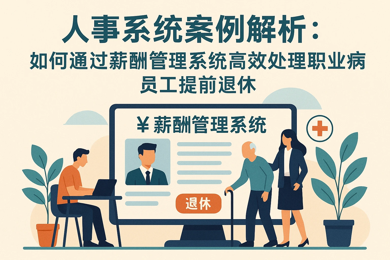 人事系统案例解析：如何通过薪酬管理系统高效处理职业病员工提前退休