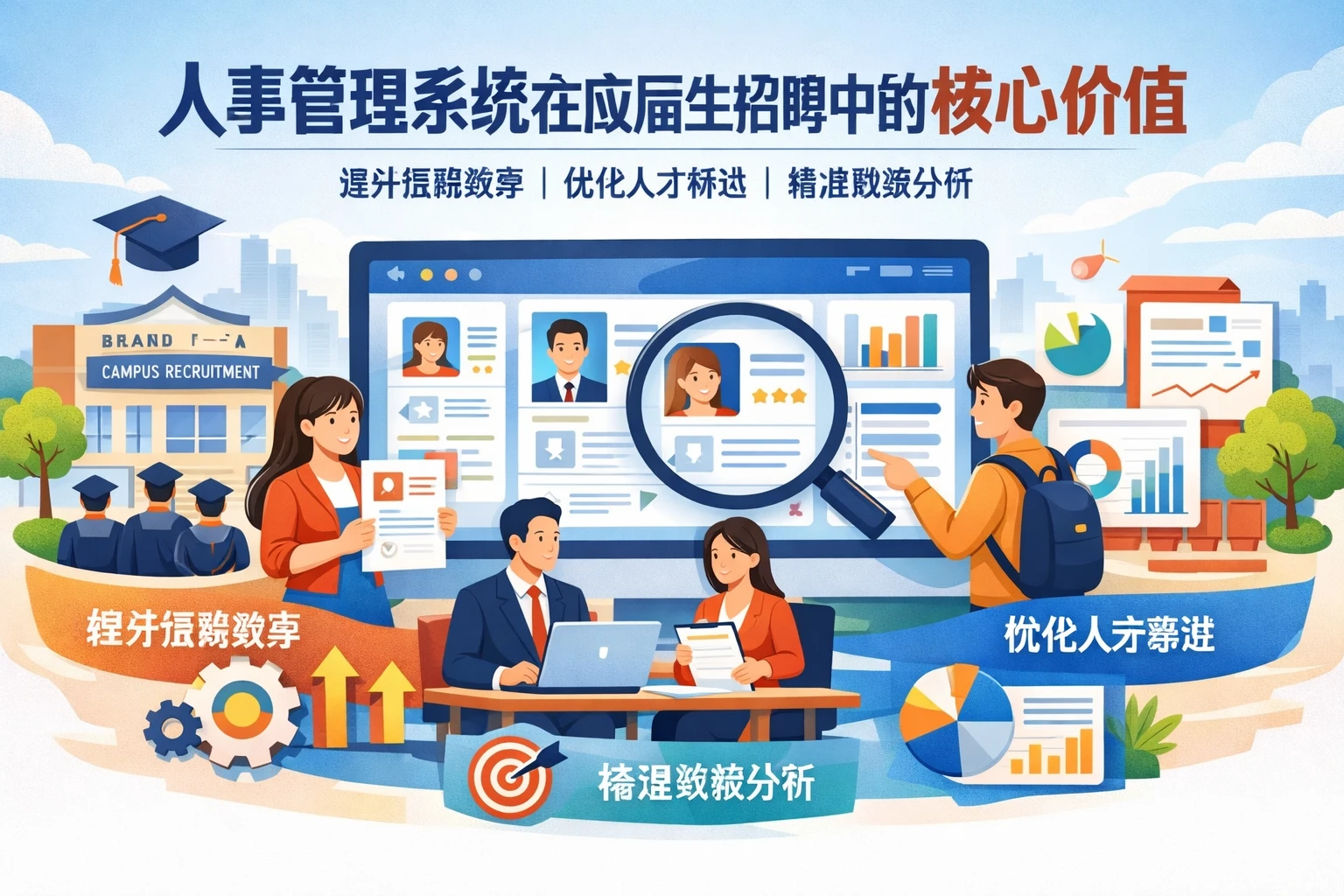 人事管理系统在应届生招聘中的核心价值