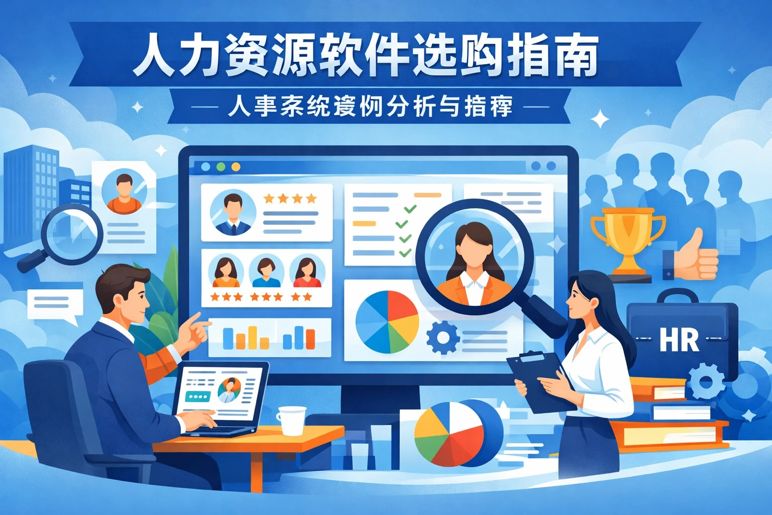 人力资源软件选购指南：人事系统案例分析与推荐