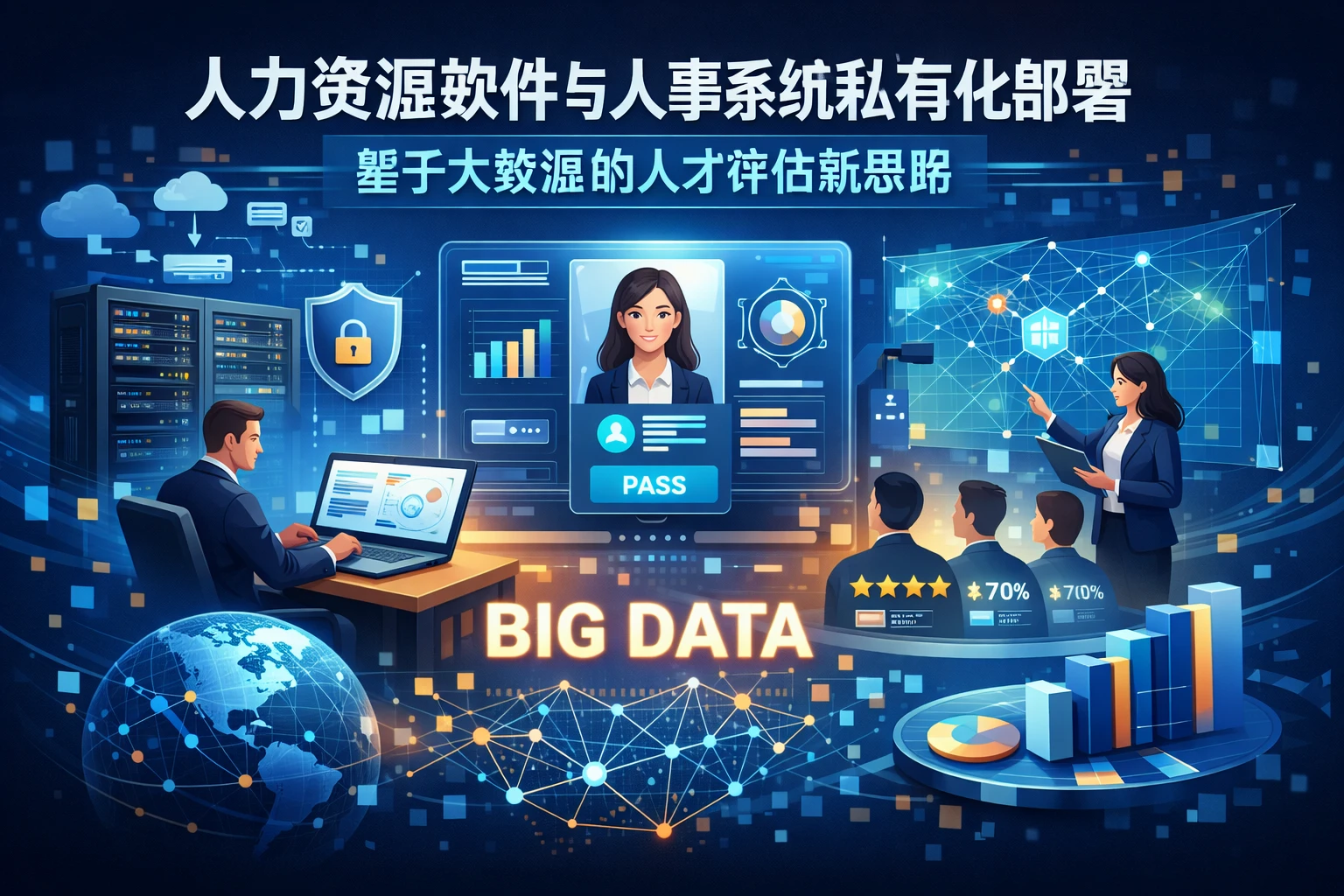 人力资源软件与人事系统私有化部署：基于大数据的人才评估新思路