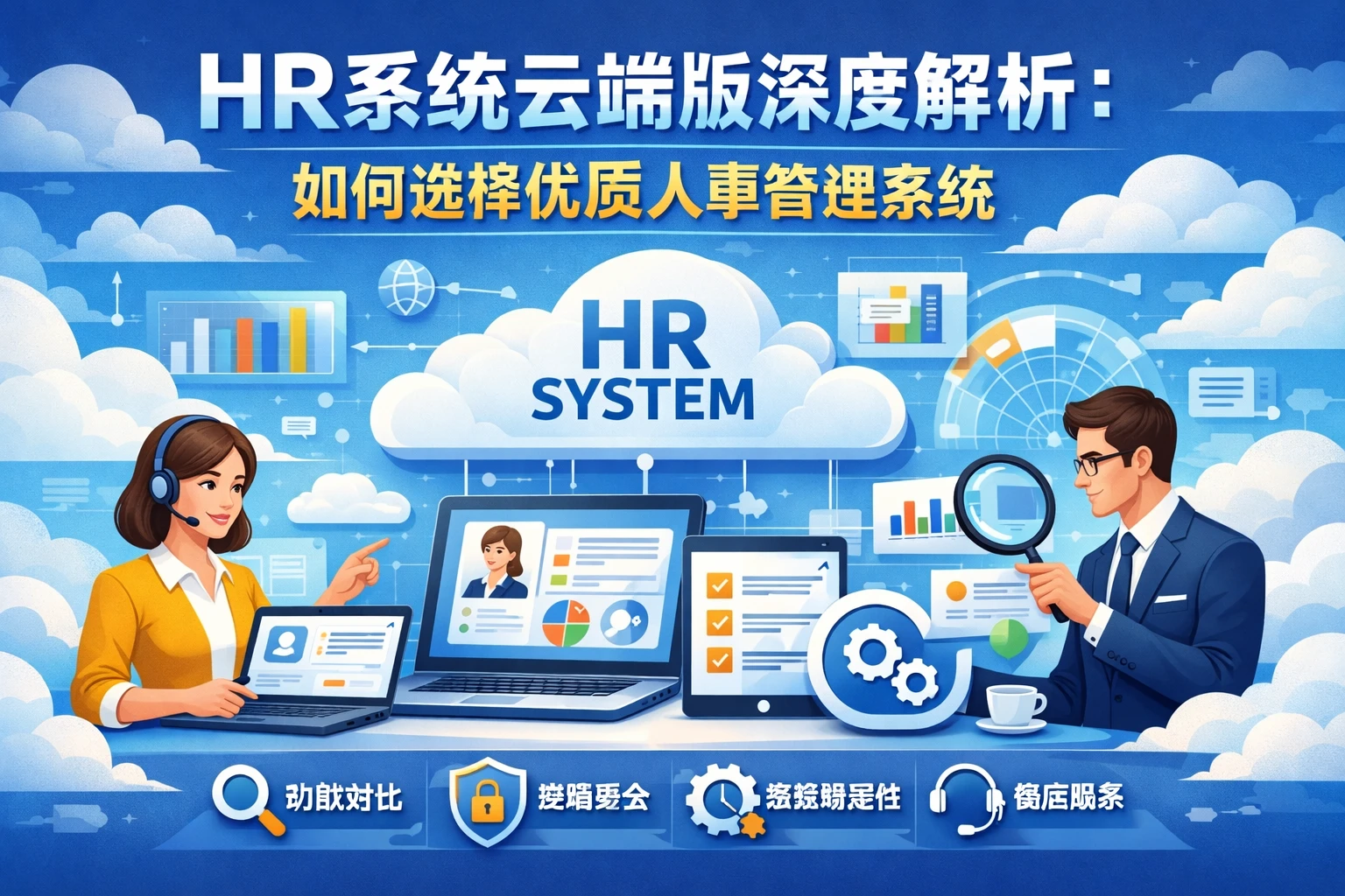 HR系统云端版深度解析：如何选择优质人事管理系统
