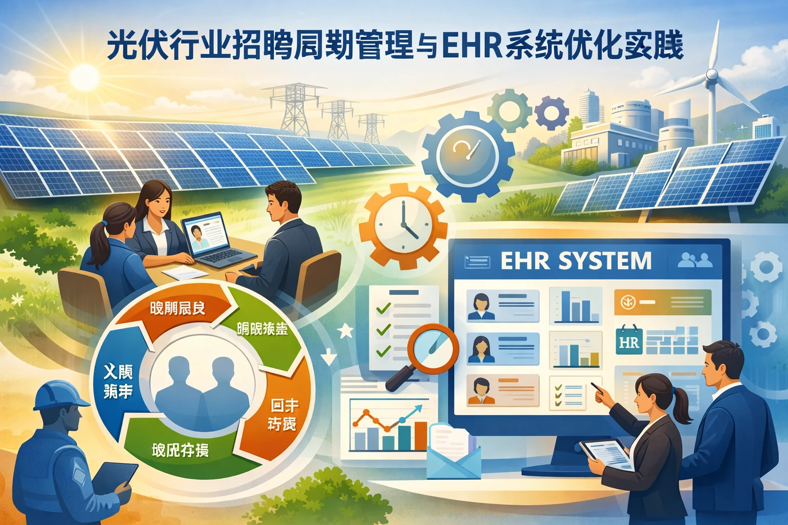 光伏行业招聘周期管理与EHR系统优化实践