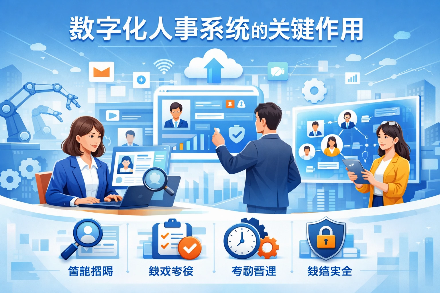 数字化人事系统的关键作用