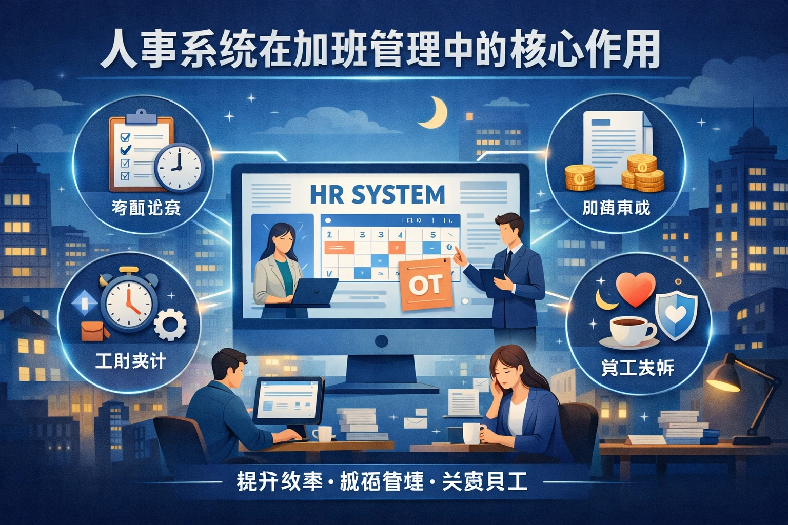 人事系统在加班管理中的核心作用