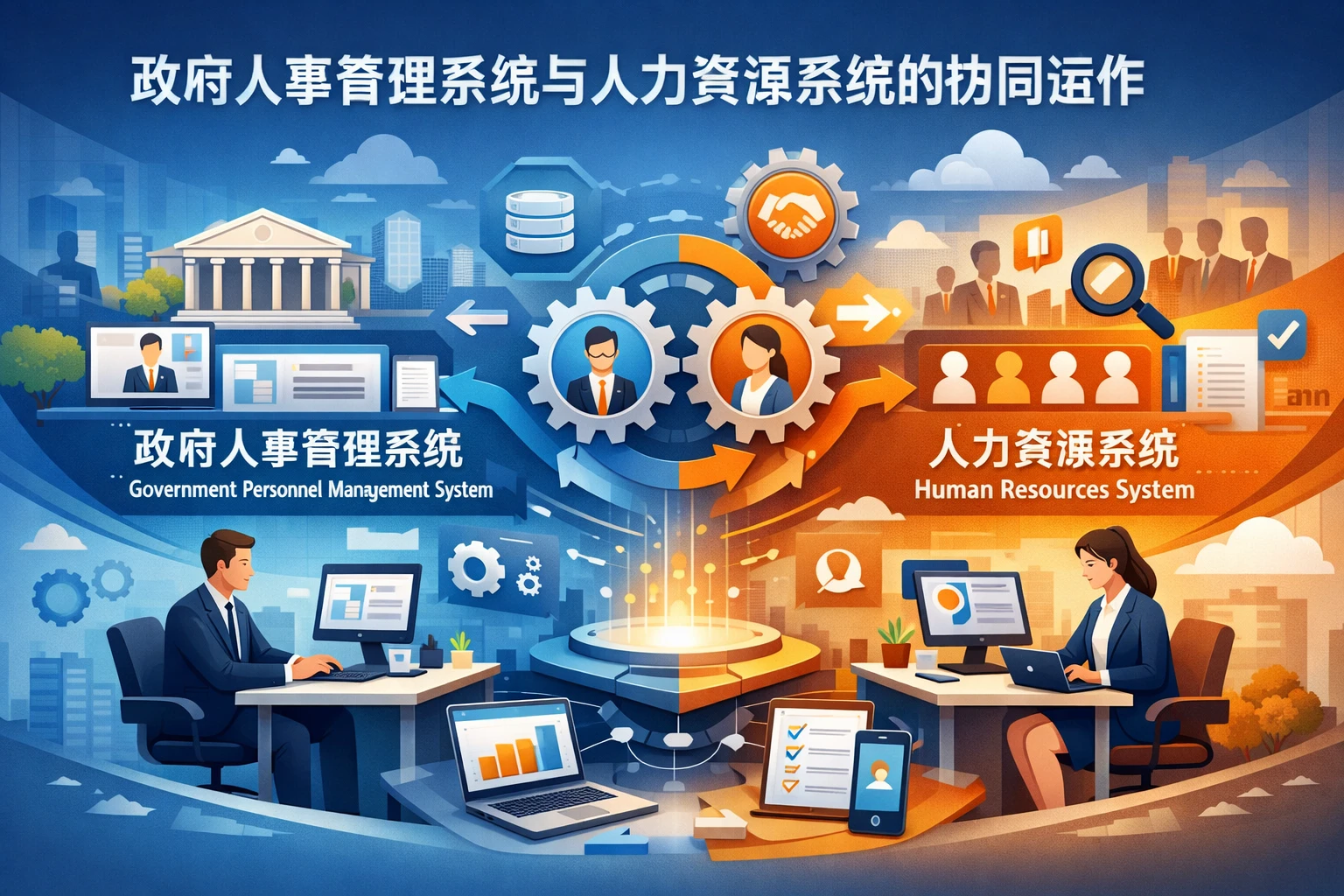 政府人事管理系统与人力资源系统的协同运作