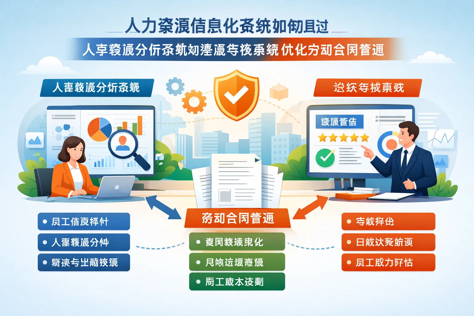 人力资源信息化系统如何通过人事数据分析系统和绩效考核系统优化劳动合同管理