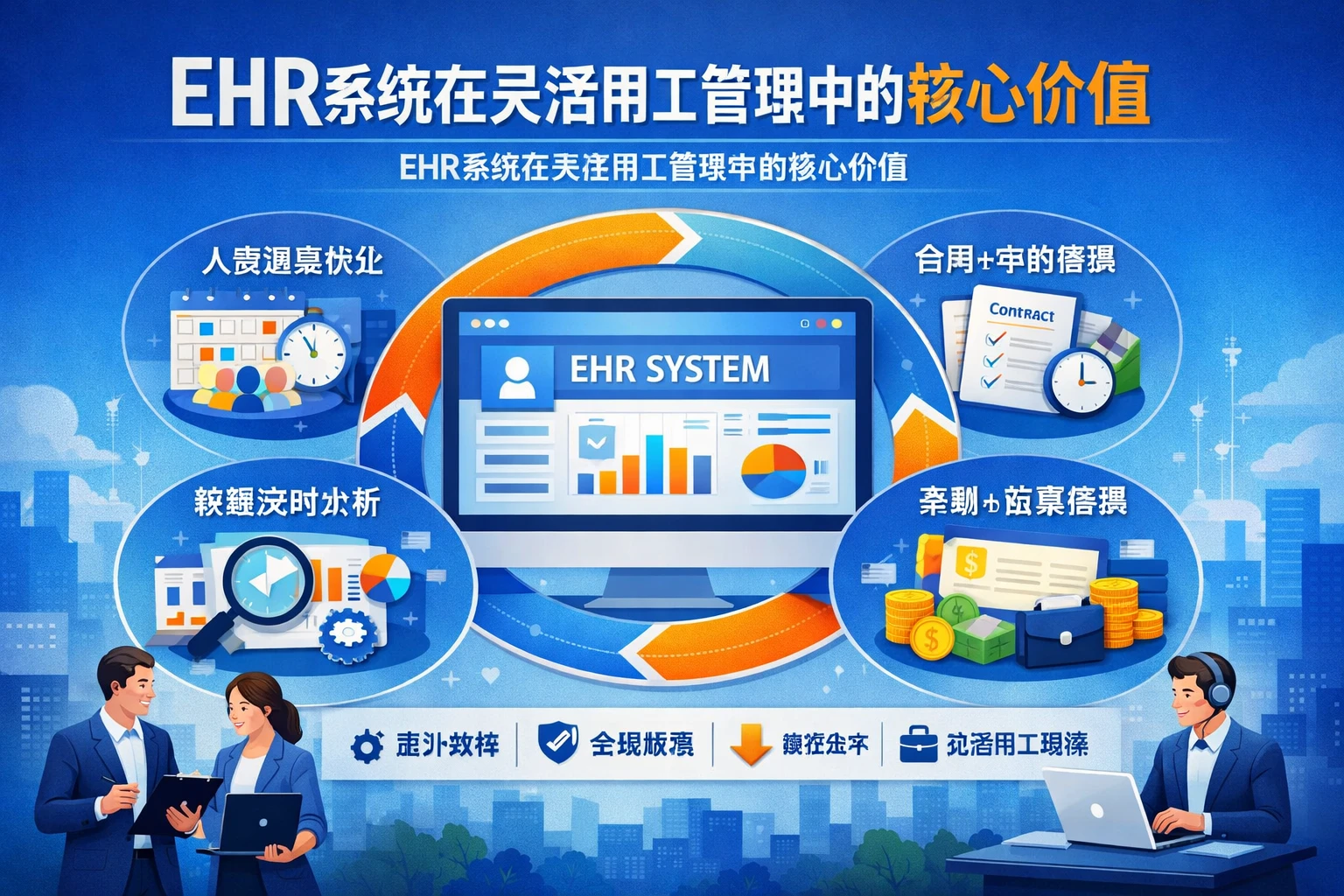 EHR系统在灵活用工管理中的核心价值