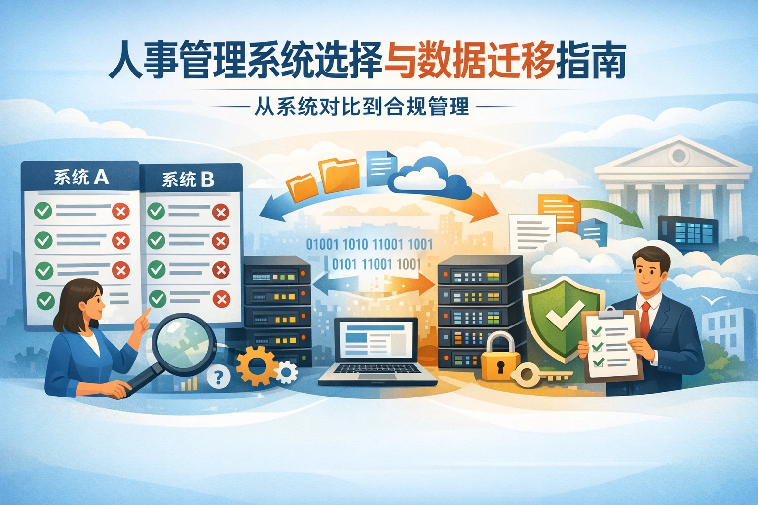 人事管理系统选择与数据迁移指南：从系统对比到合规管理