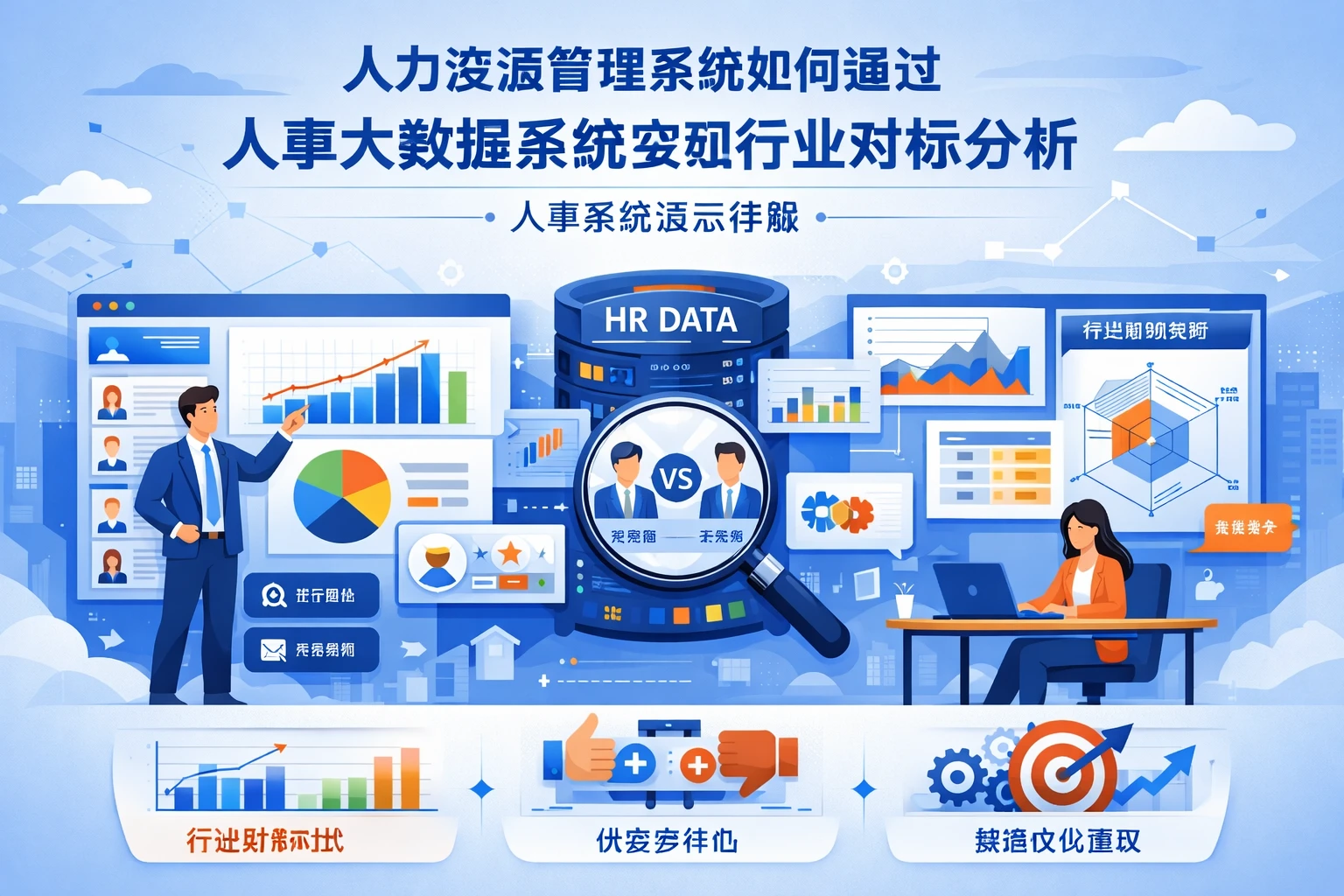 人力资源管理系统如何通过人事大数据系统实现行业对标分析 - 人事系统演示详解