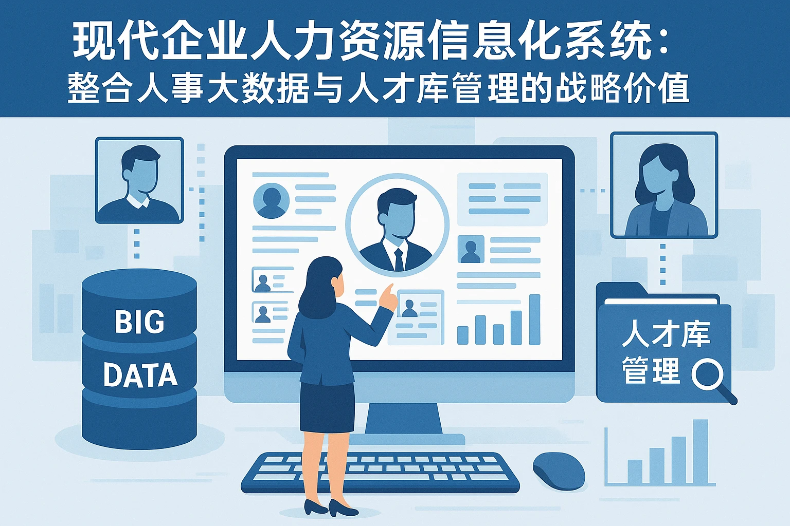 现代企业人力资源信息化系统:整合人事大数据与人才库管理的战略价值
