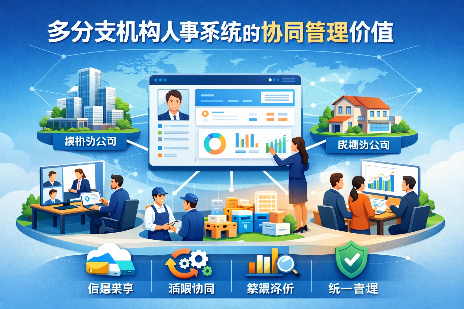 多分支机构人事系统的协同管理价值