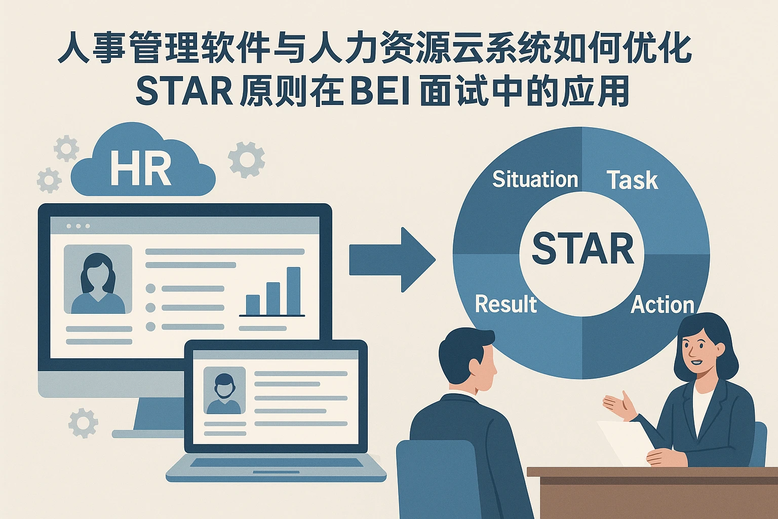 人事管理软件与人力资源云系统如何优化STAR原则在BEI面试中的应用