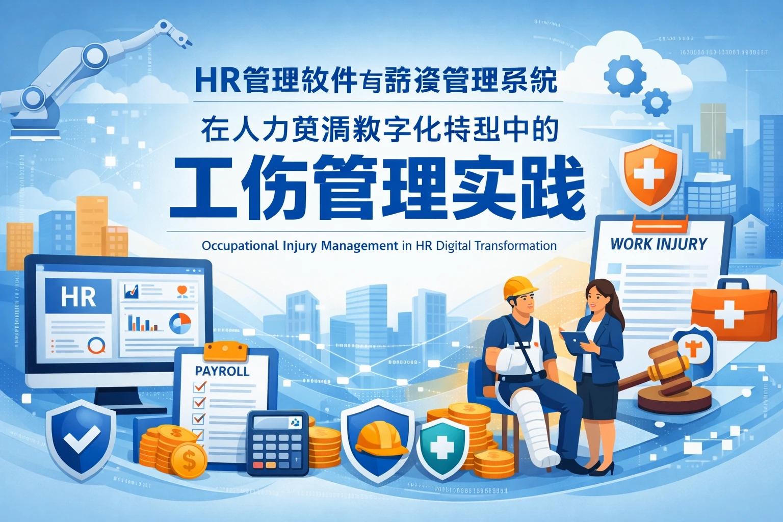 HR管理软件与薪资管理系统在人力资源数字化转型中的工伤管理实践