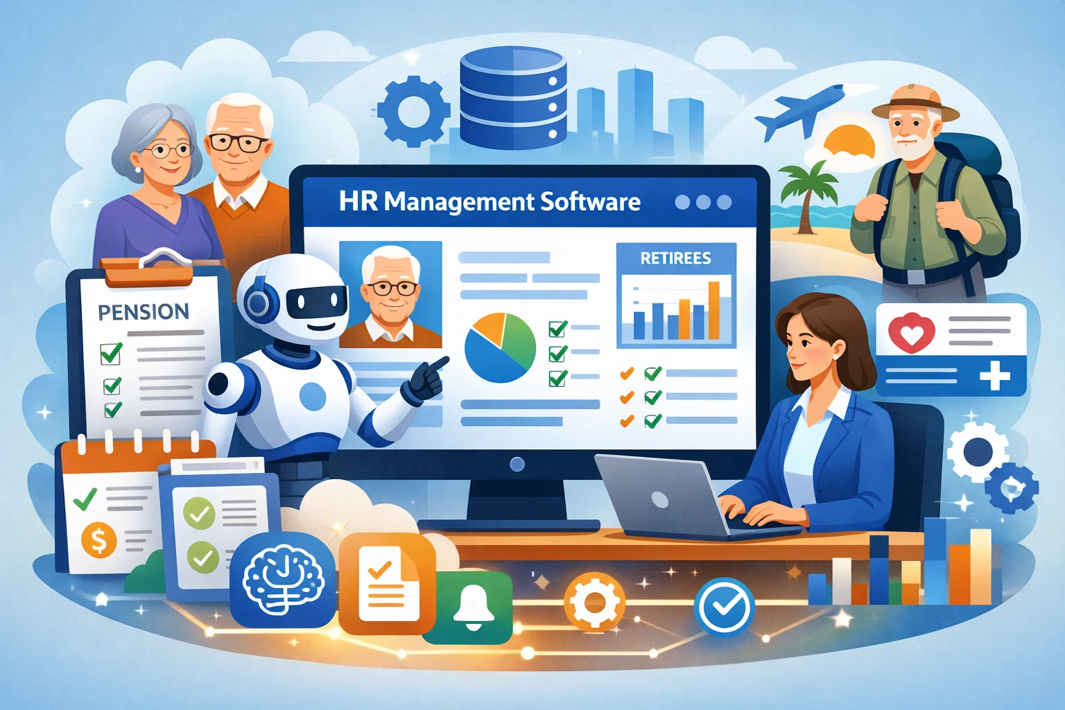 HR管理软件在退休人员管理中的智能化应用