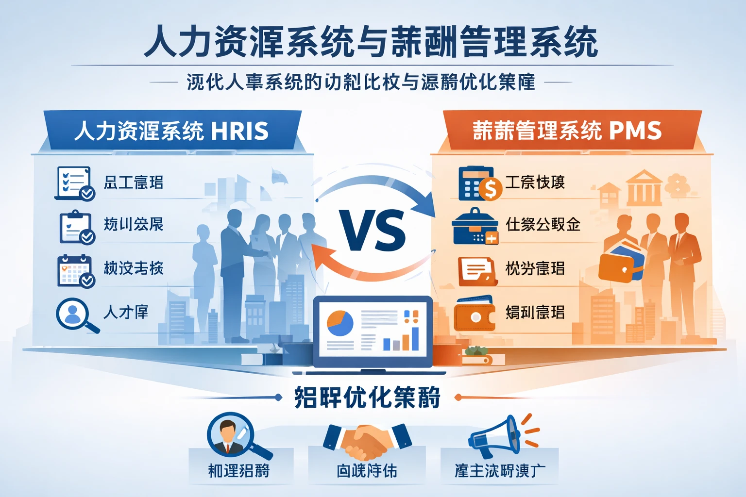 人力资源系统与薪酬管理系统：现代人事系统的功能比较与招聘优化策略