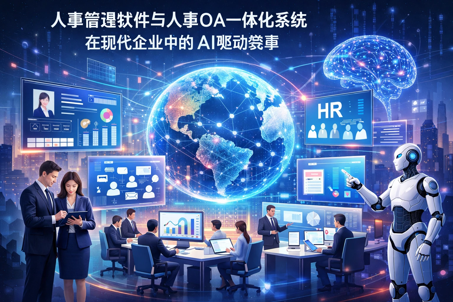 人事管理软件与人事OA一体化系统在现代企业中的AI驱动变革