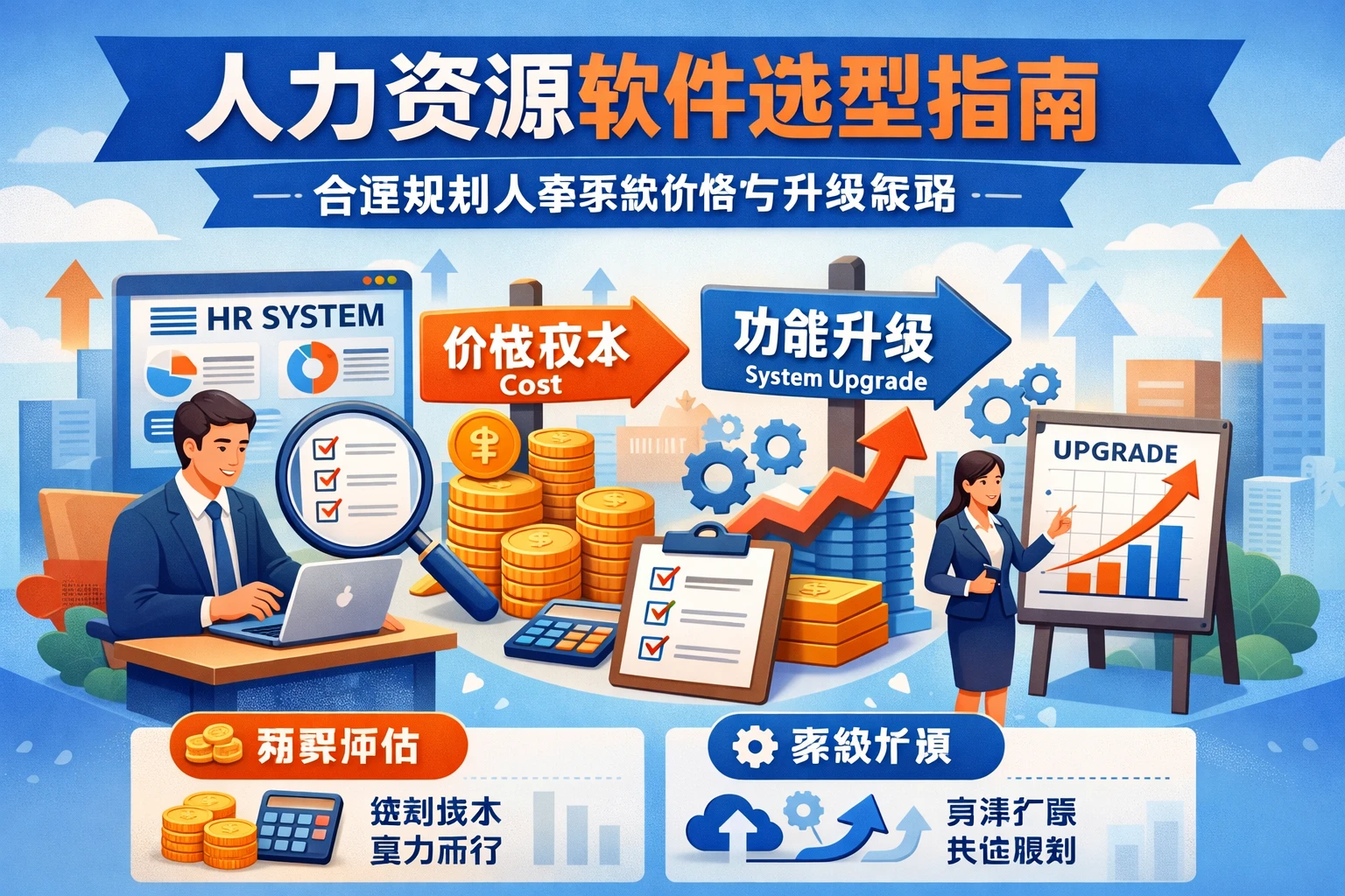 人力资源软件选型指南：合理规划人事系统价格与升级策略