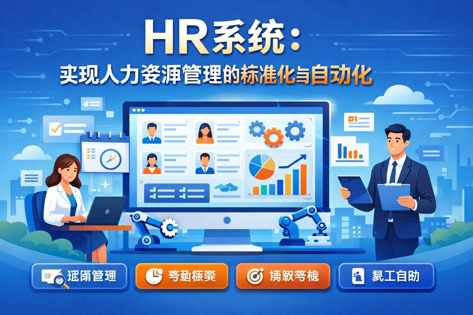 HR系统：实现人力资源管理的标准化与自动化