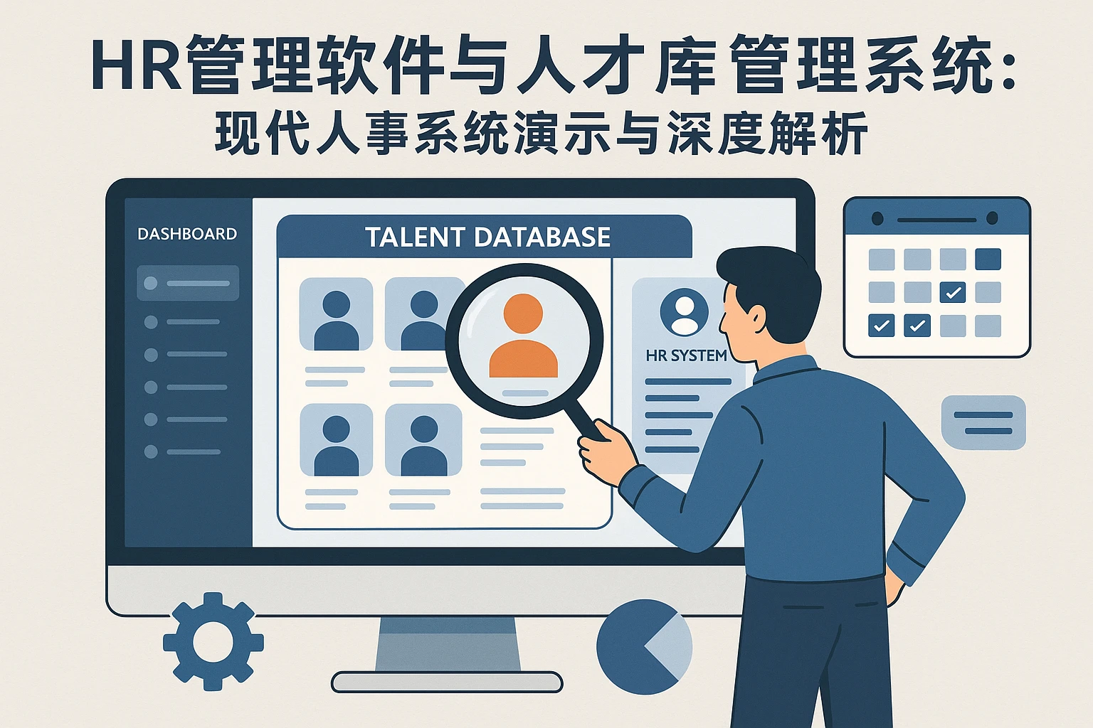 HR管理软件与人才库管理系统：现代人事系统演示与深度解析