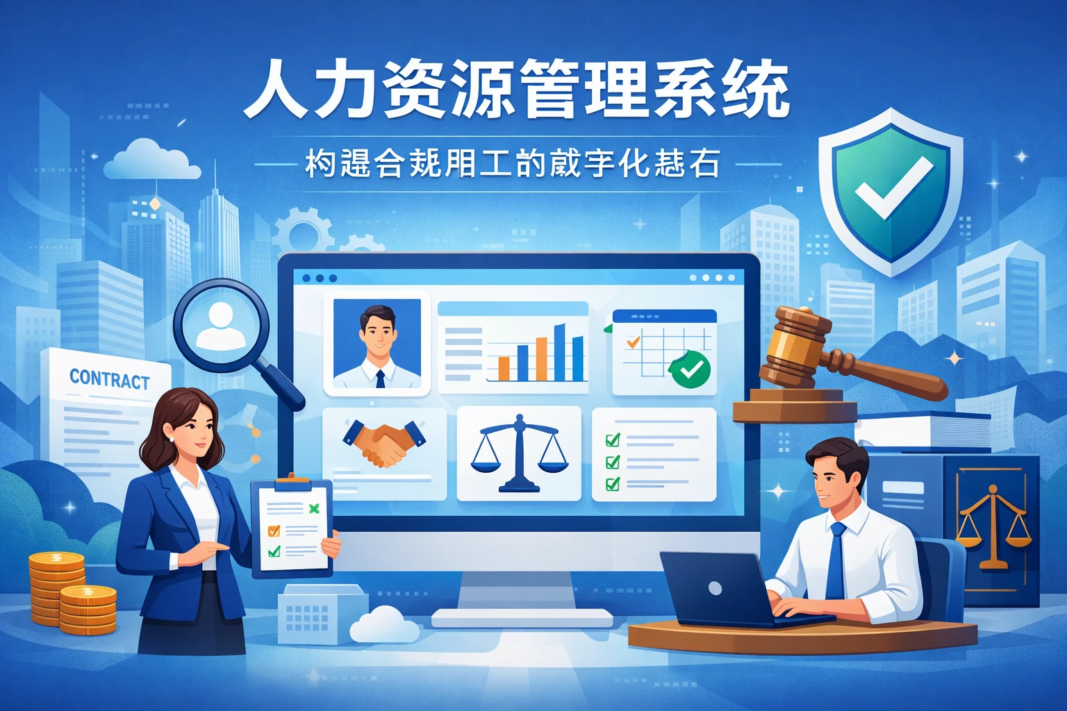 人力资源管理系统：构建合规用工的数字化基石