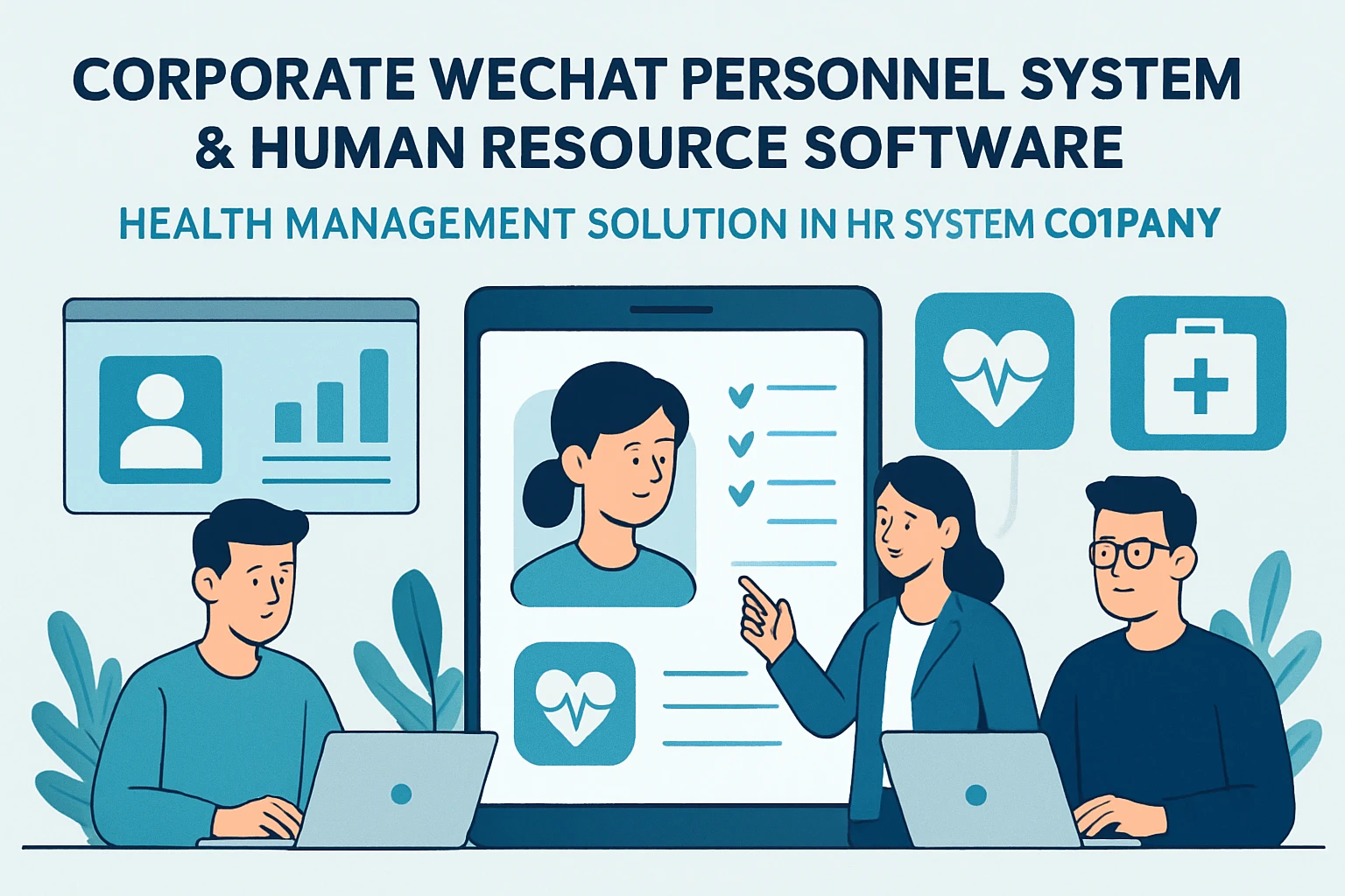 企业微信人事系统与人力资源软件:现代人事系统公司的健康管理解决方案