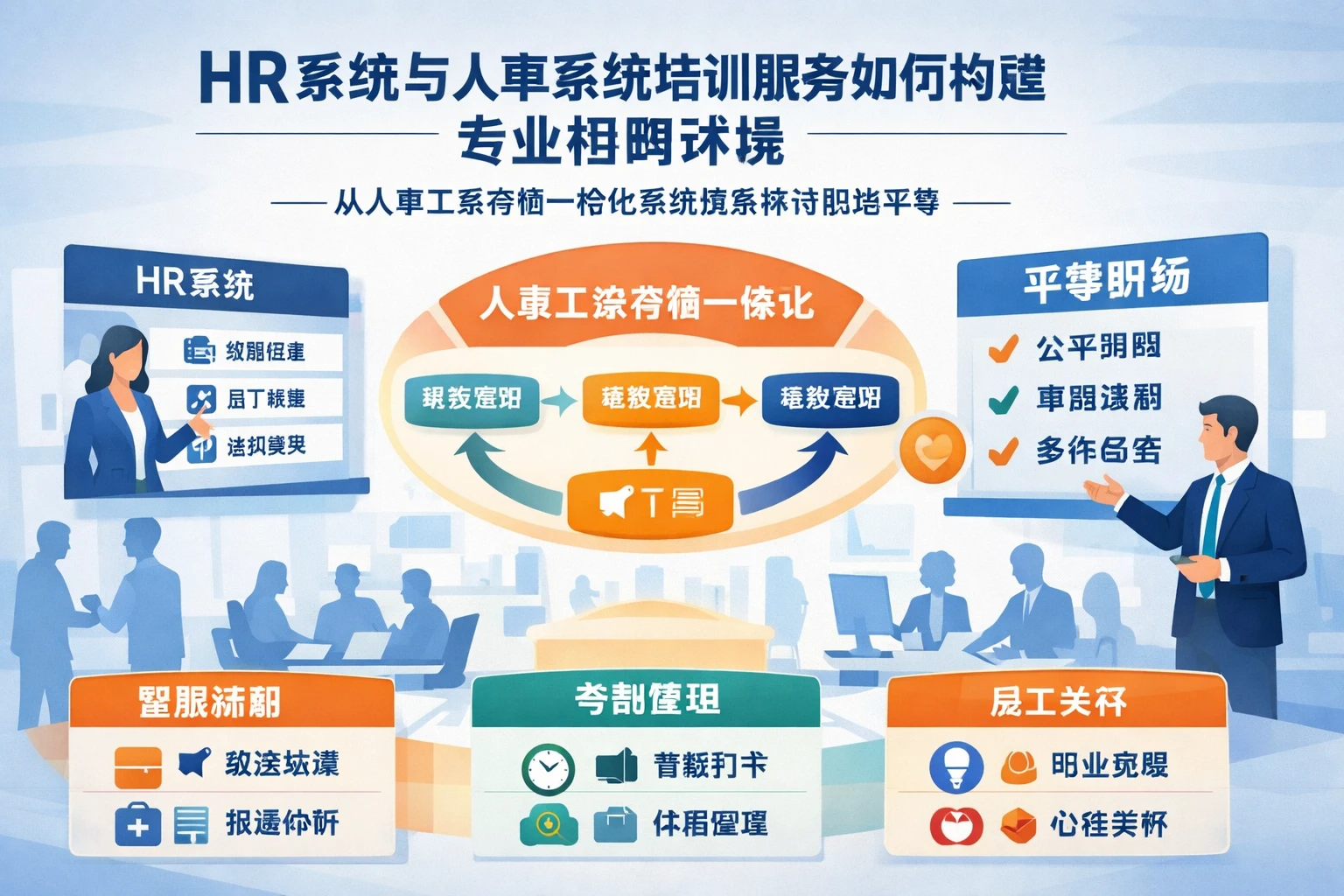 HR系统与人事系统培训服务如何构建专业招聘环境——从人事工资考勤一体化系统视角探讨职场平等