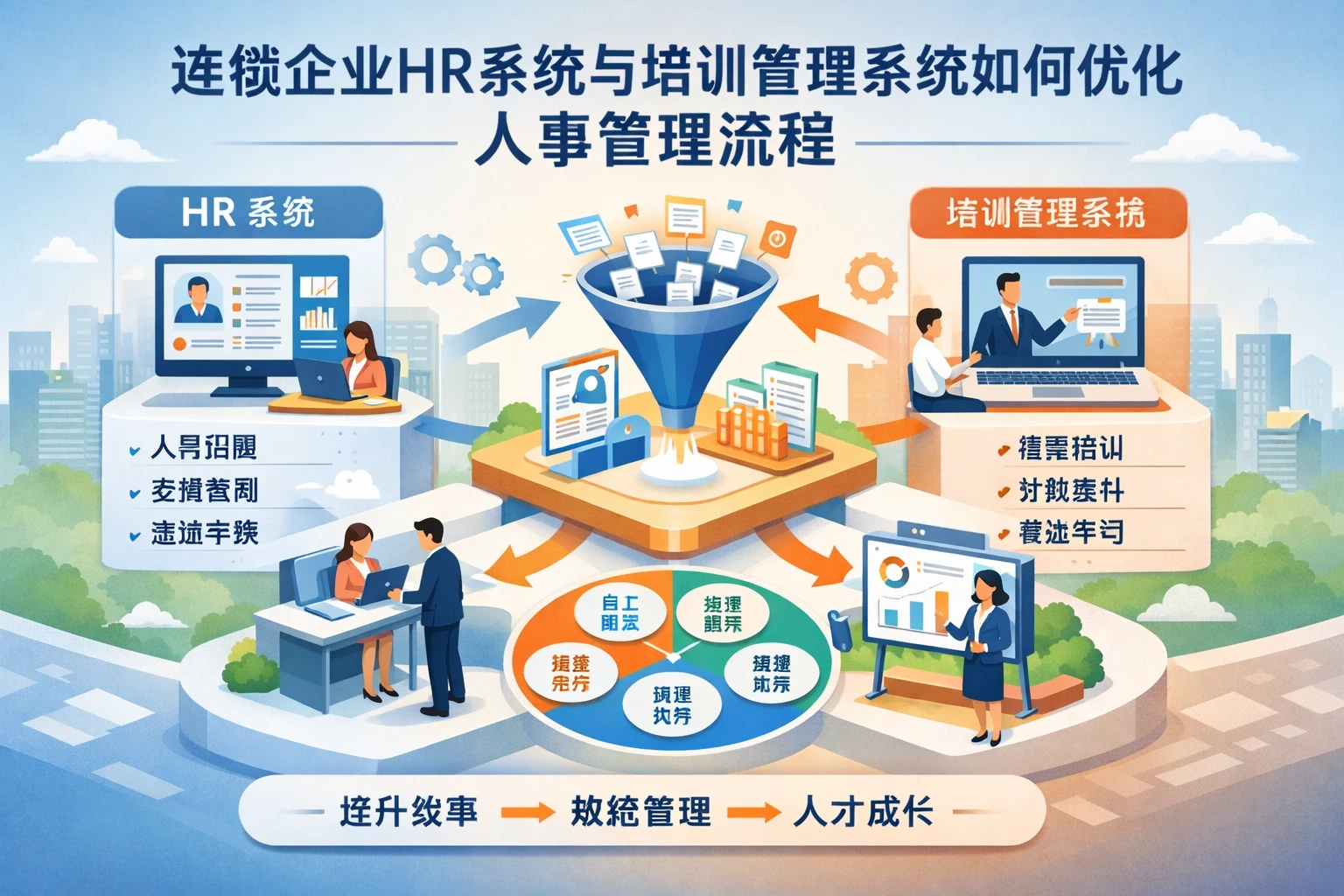 连锁企业HR系统与培训管理系统如何优化人事管理流程