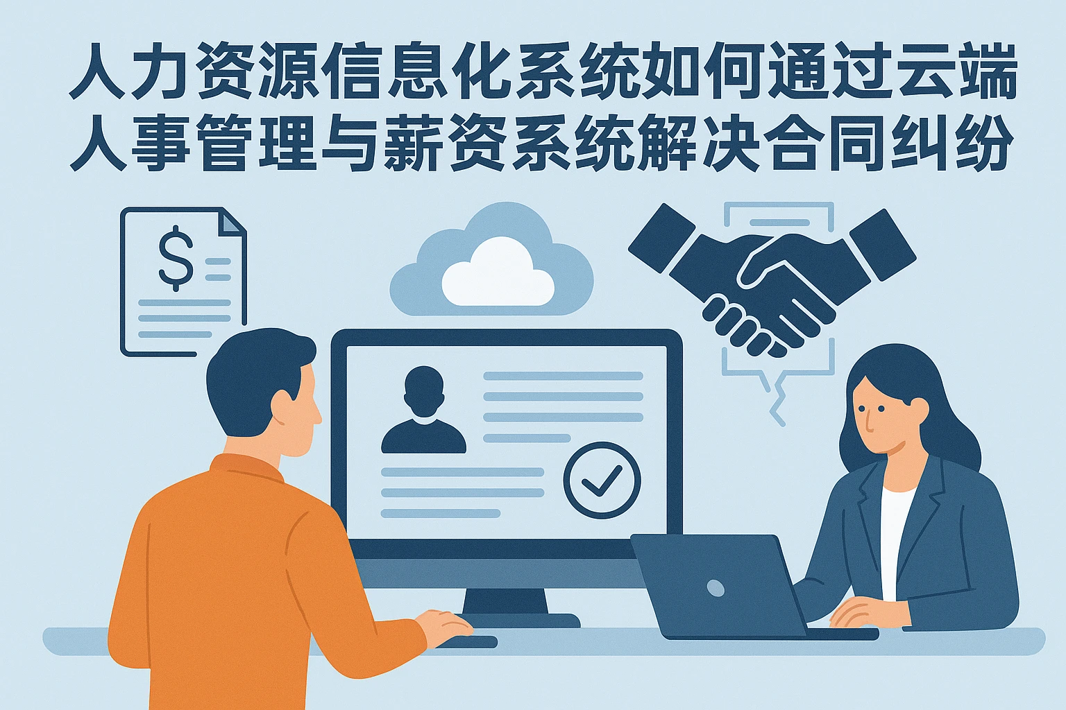 人力资源信息化系统如何通过云端人事管理与薪资系统解决合同纠纷