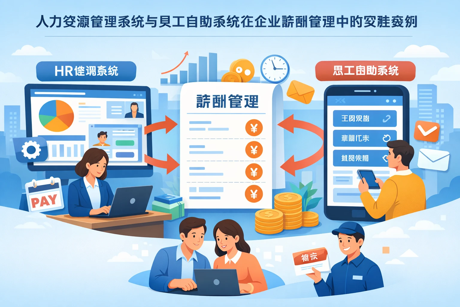 人力资源管理系统与员工自助系统在企业薪酬管理中的实践案例