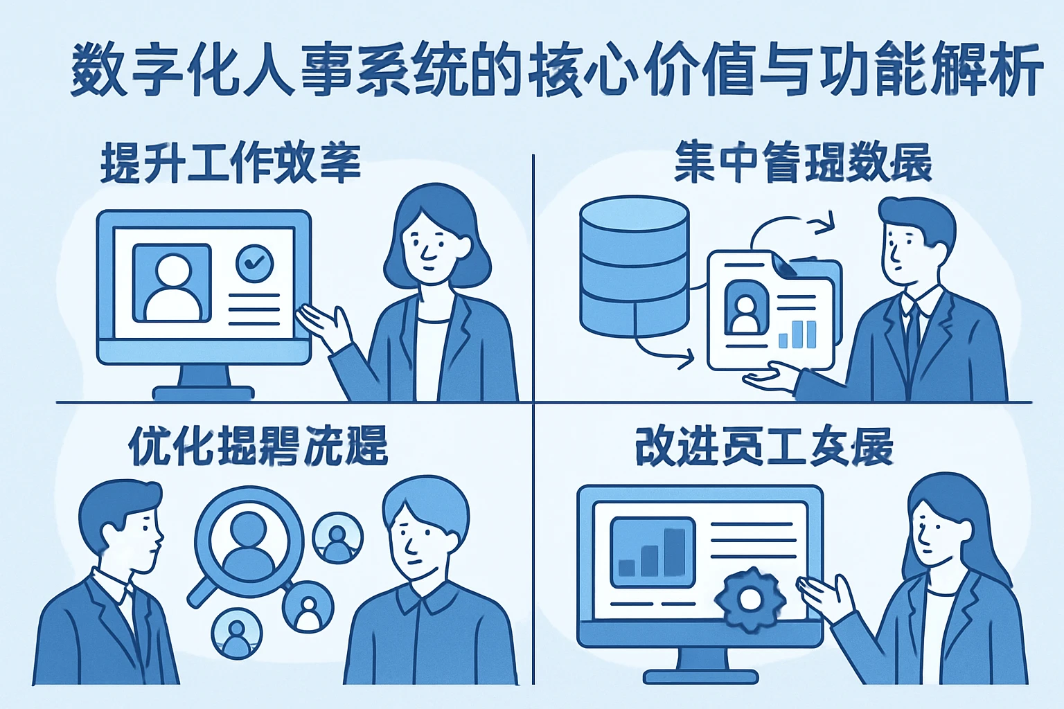 数字化人事系统的核心价值与功能解析