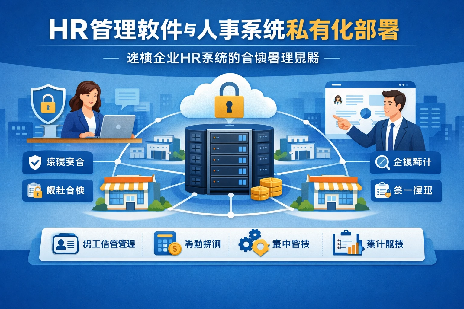 HR管理软件与人事系统私有化部署：连锁企业HR系统的合规管理策略