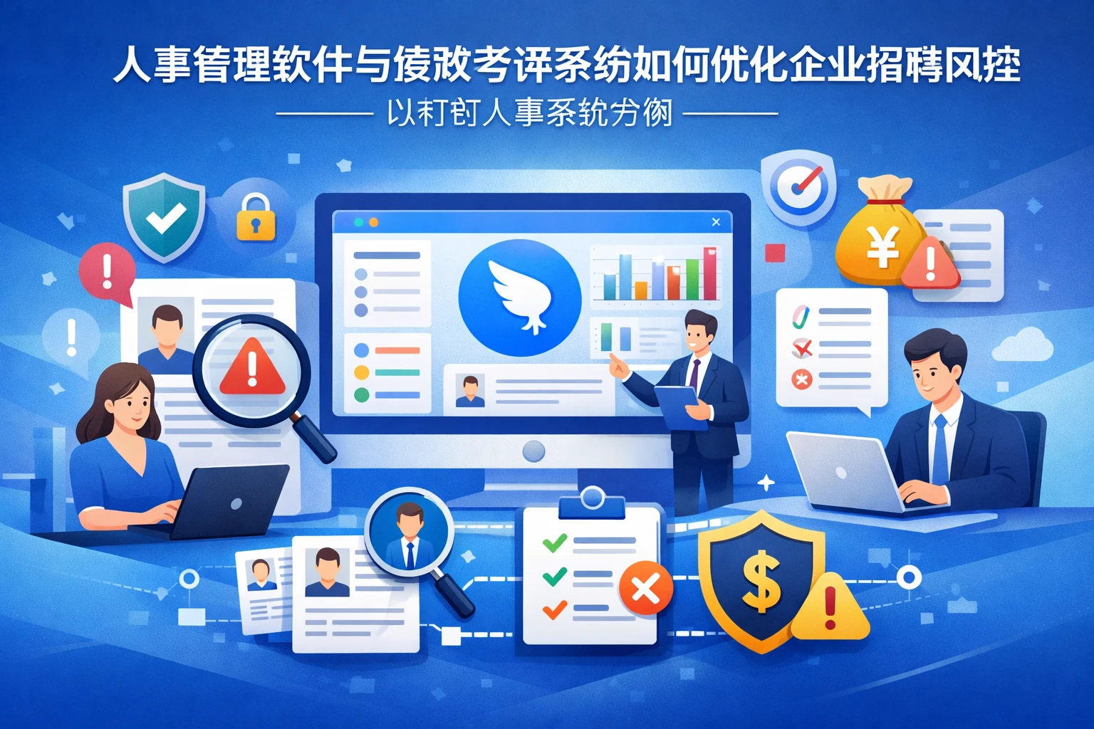 人事管理软件与绩效考评系统如何优化企业招聘风控——以钉钉人事系统为例