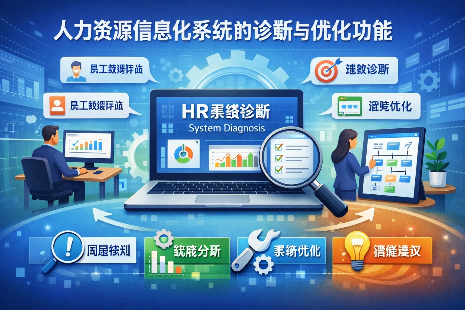 人力资源信息化系统的诊断与优化功能