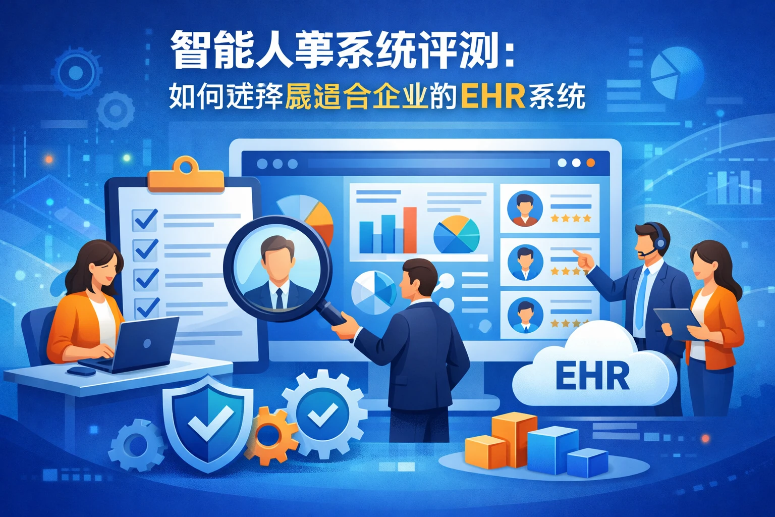 智能人事系统评测:如何选择最适合企业的EHR系统
