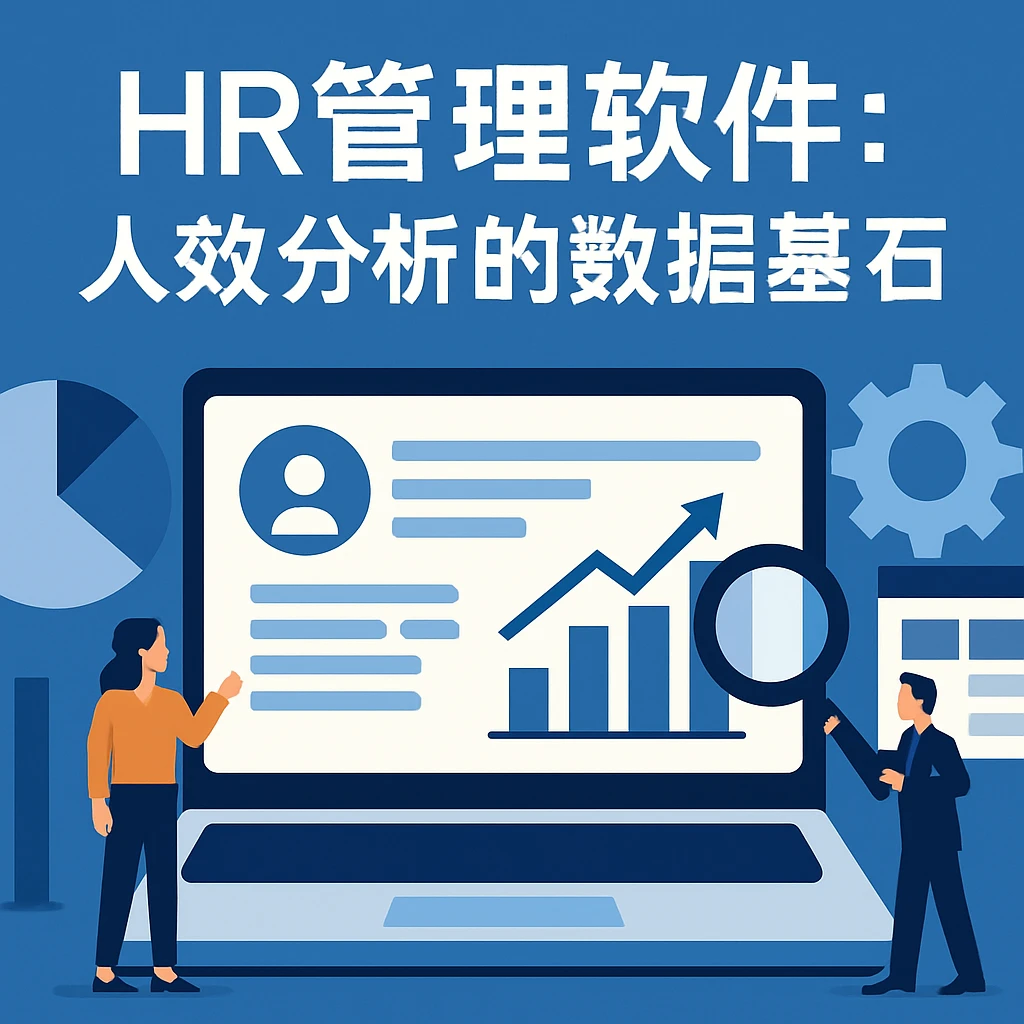 HR管理软件：人效分析的数据基石