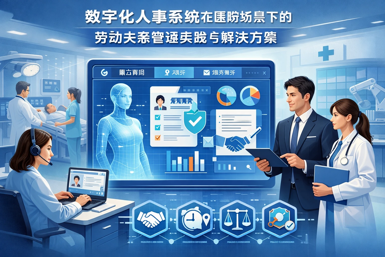 数字化人事系统在医院场景下的劳动关系管理实践与解决方案