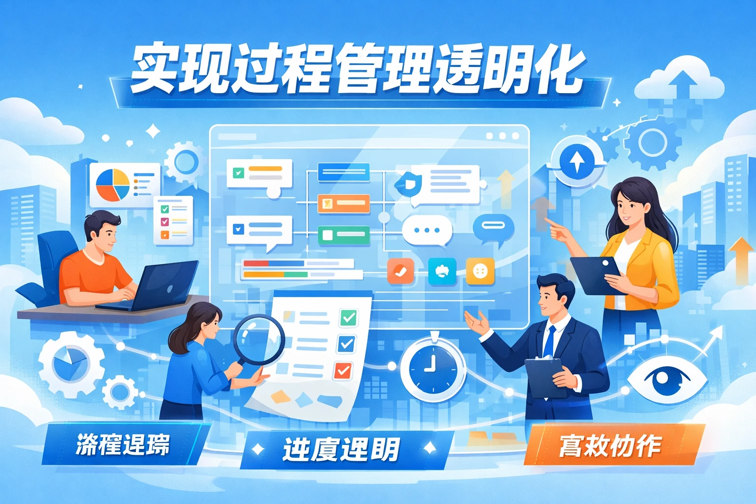 实现过程管理透明化