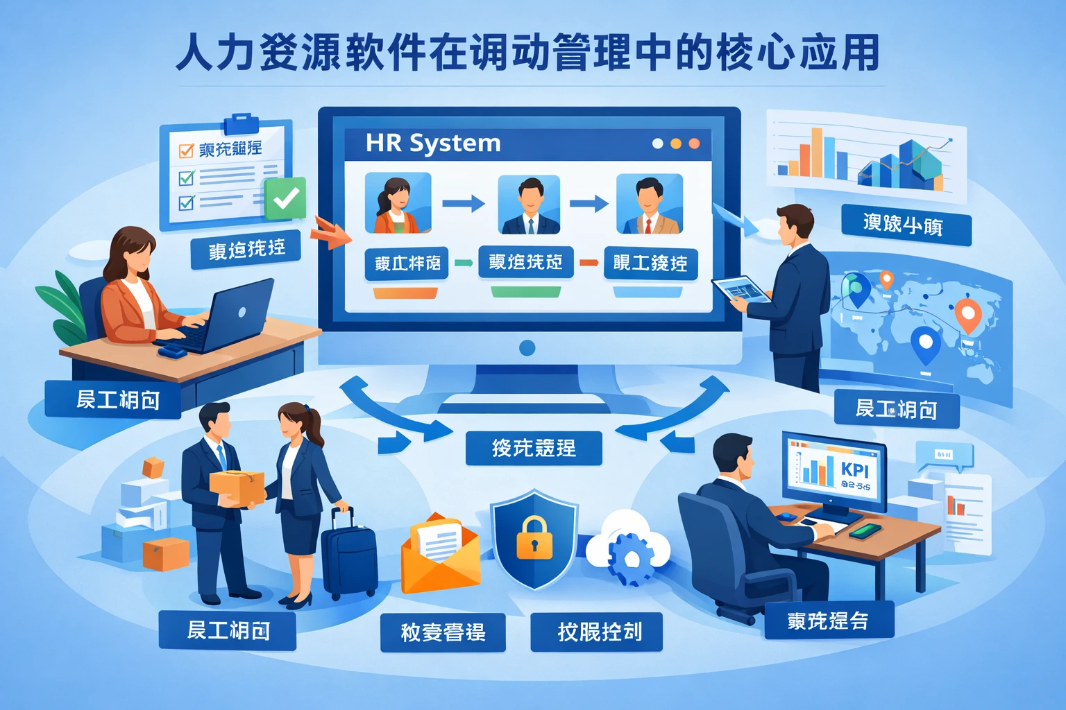 人力资源软件在调动管理中的核心应用