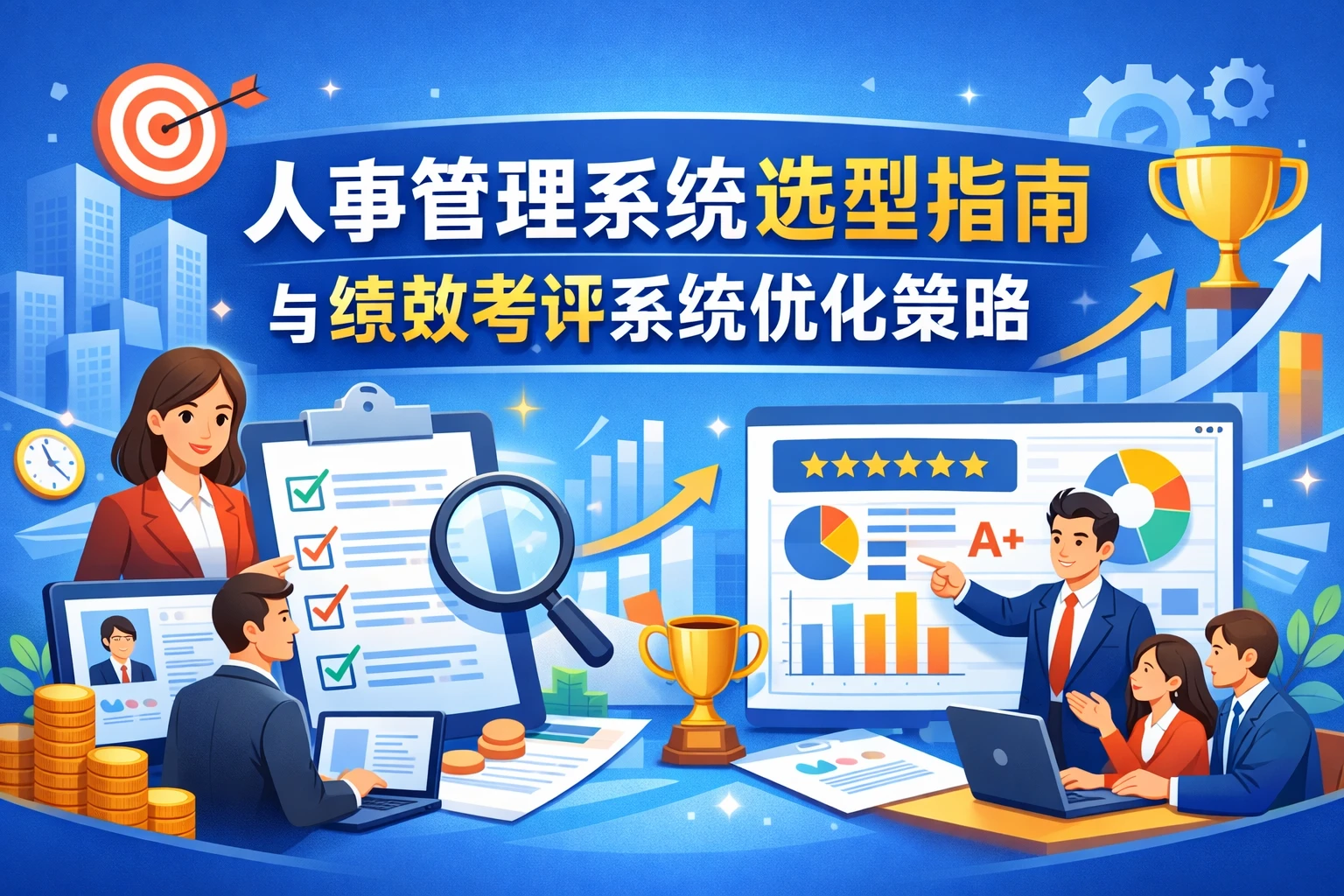 人事管理系统选型指南与绩效考评系统优化策略